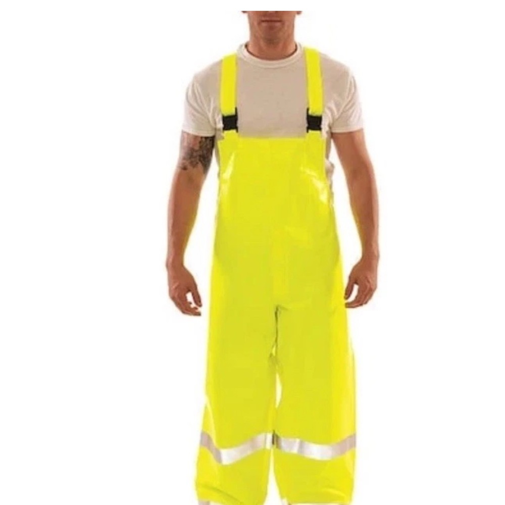 Tingley High-Visibility Yellow Overalls 2XL